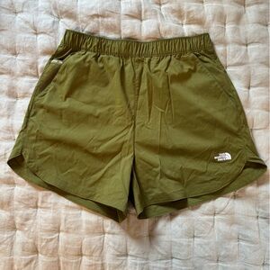 NWT - The North Face Olive Green Elastic-Waist Shorts
